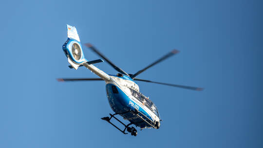 Hubschrauber Helikopter Polizei