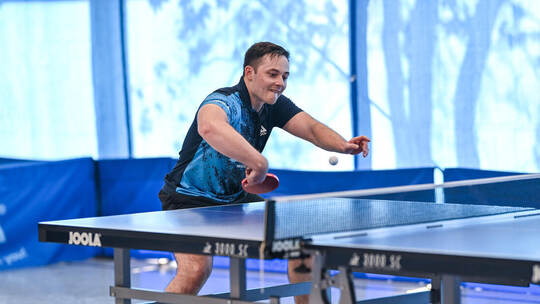 Machte der TTG Kleinsteinbach/Singen mit seinem Sieg im Einzel neuen Mut: Timo Gass.Peter Hennrich