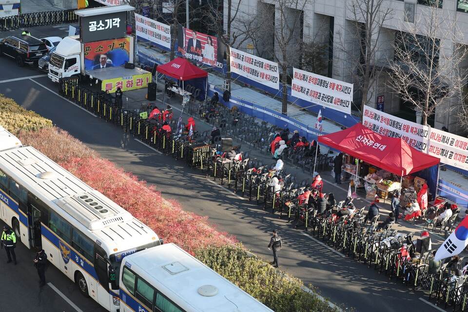 Unterstützer von Ex-Präsident Yoon