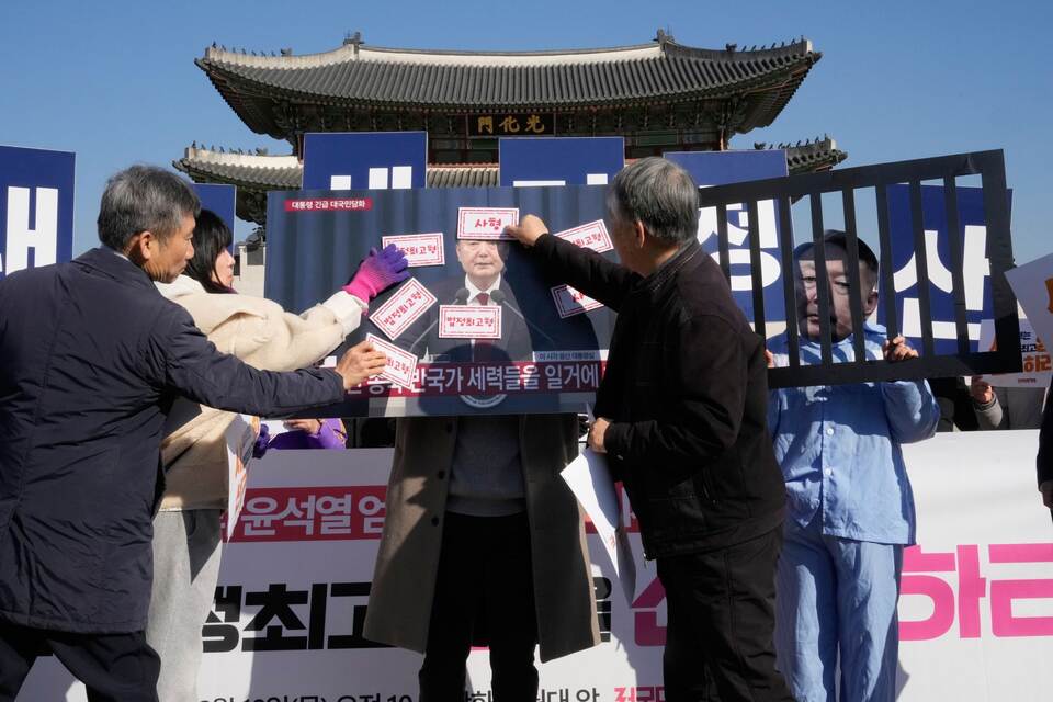 Südkoreas Ex-Präsident Yoon vor Gericht