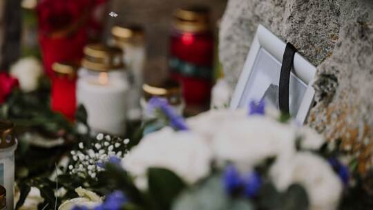 Gerabronner gedenken toten Bürgermeisters Gerabronner gedenken toten Bürgermeisters