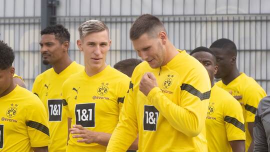 Nico Schlotterbeck und Niklas Süle Nico Schlotterbeck und Niklas Süle