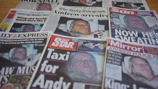 Epstein-Skandal - Zeitungen