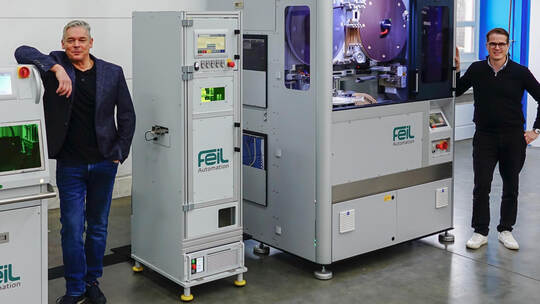 Unternehmer Thomas Feil (links) wird von Kevin Kretz in der Geschäftsleitung unterstützt. Privat