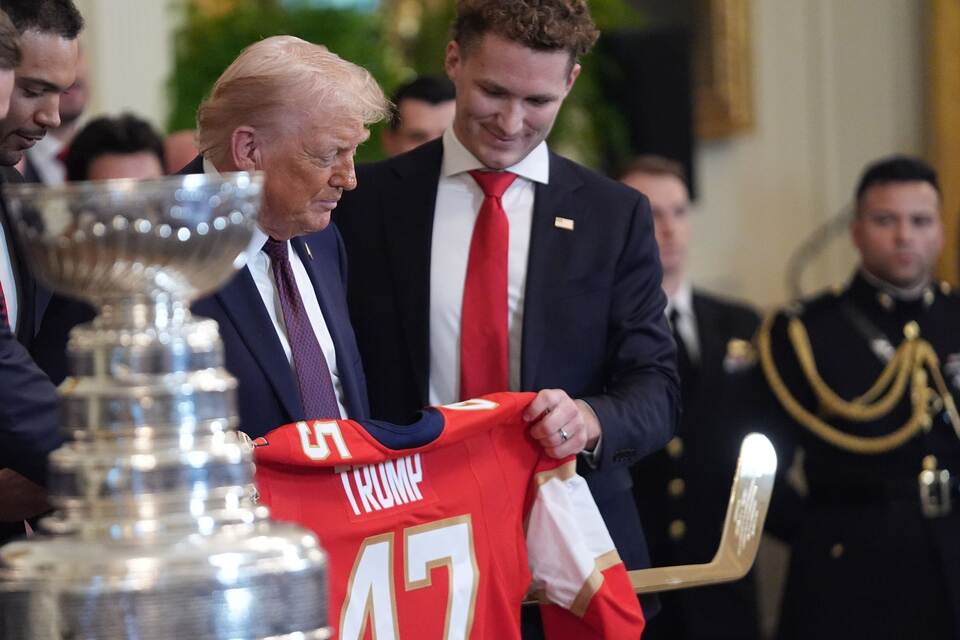NHL-Team Florida Panthers im Weißen Haus