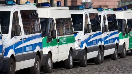 Polizei am Osnabrücker Hauptbahnhof