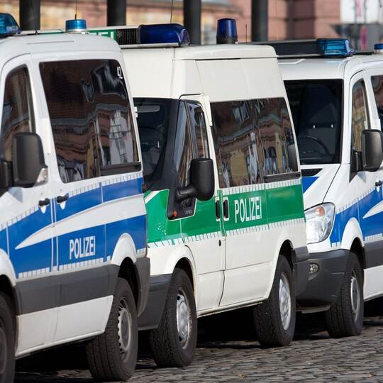 Polizei am Osnabrücker Hauptbahnhof