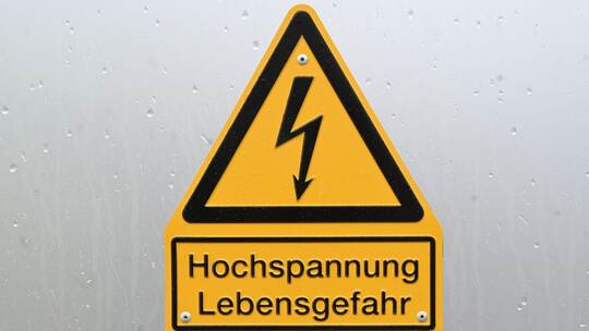 Warnschild
