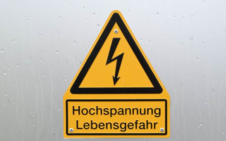 Warnschild