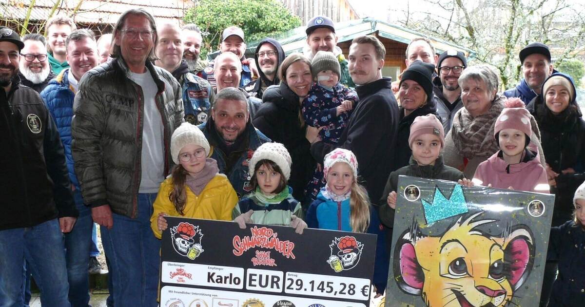 “Sensational” donation: Two-year-old Karlo from Göbrichen suffers from a ...