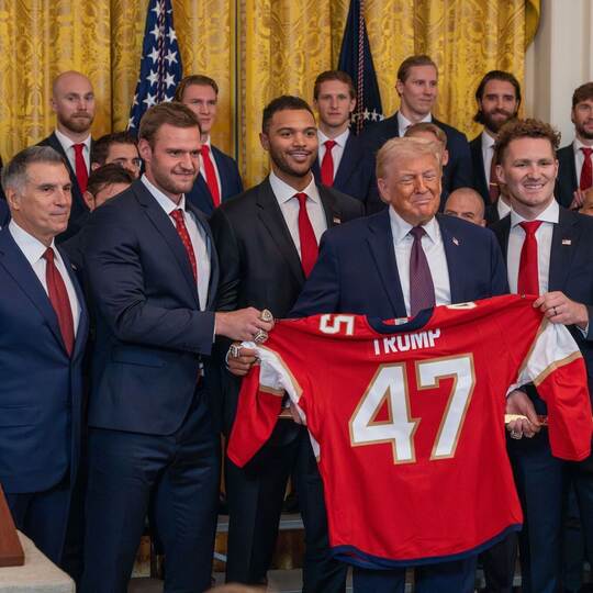 NHL-Team Florida Panthers im Weißen Haus