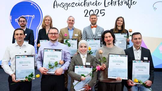 Preisverleihung Deutscher Lehrkräftepreis