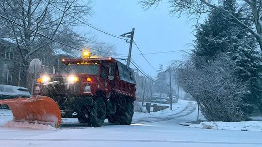 Winterwetter in New Jersey