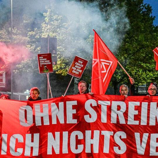 Bosch Stellenabbau - Protest