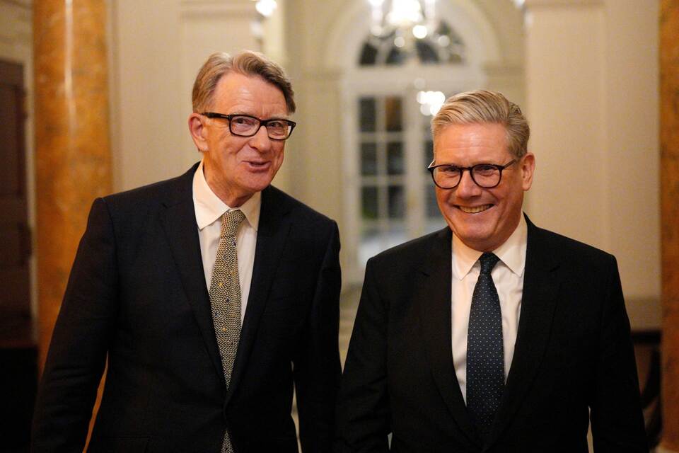 Peter Mandelson und Keir Starmer Peter Mandelson und Keir Starmer