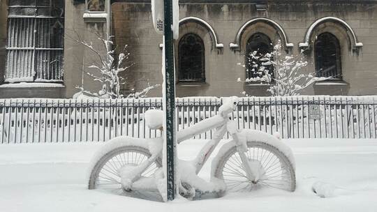 Winterwetter in New York