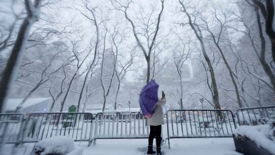 Winterwetter New York