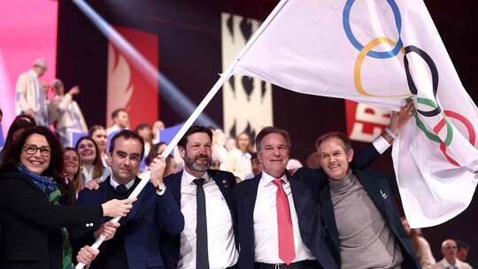 Nach den Olympischen Winterspielen - Frankreich