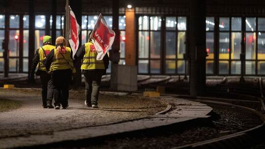 Verdi-Warnstreiks im Nahverkehr – Baden-Württemberg