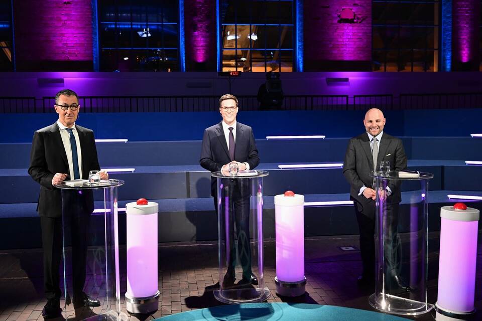 Vor der Landtagswahl: SWR-Triell mit CDU, Grünen und AfD Vor der Landtagswahl: SWR-Triell mit CDU, Grünen und AfD