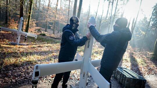 Deutsche Drohnenwaffe ist komplett: Gefechtskopf getestet Deutsche Drohnenwaffe ist komplett: Gefechtskopf getestet