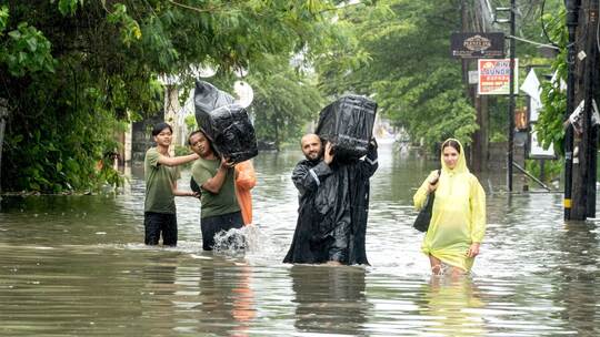 Wetter auf Bali - Hochwasser