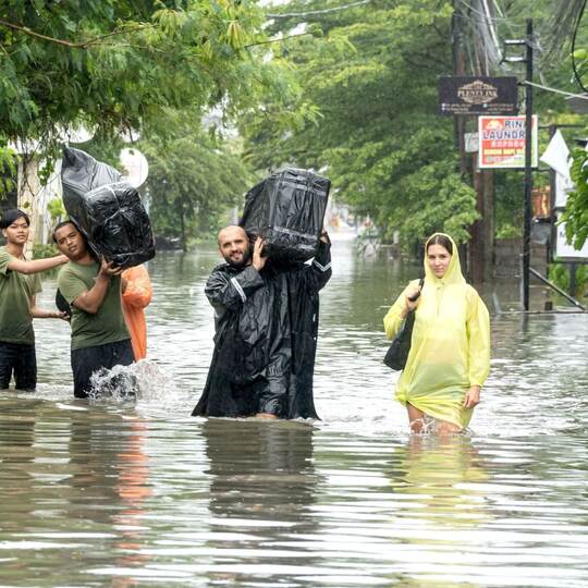 Wetter auf Bali - Hochwasser