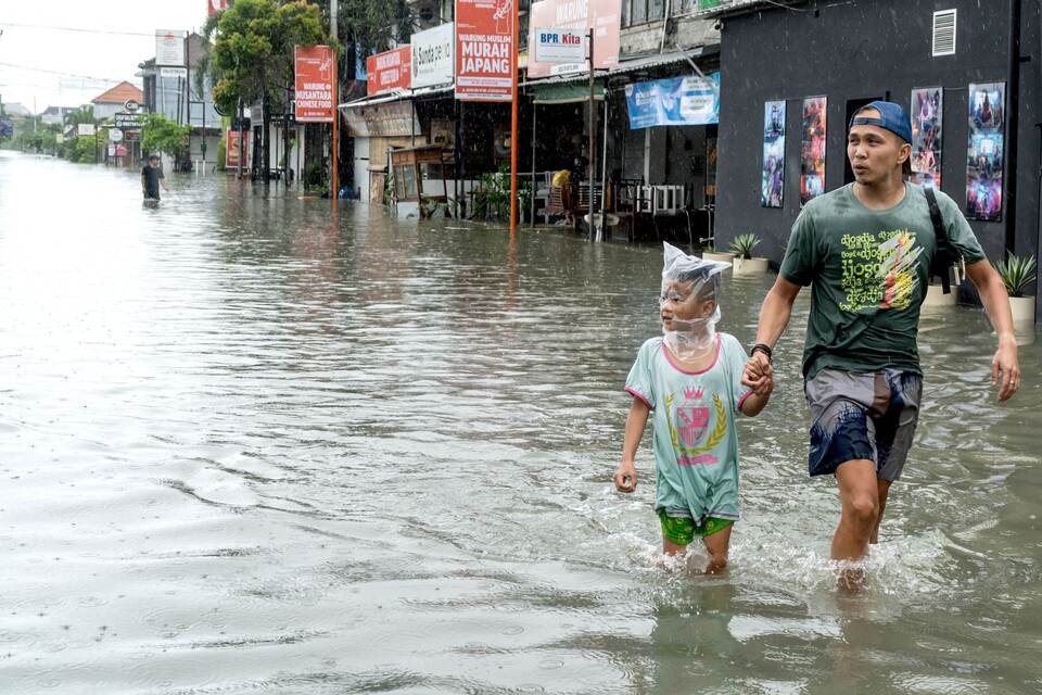 Wetter auf Bali - Hochwasser Wetter auf Bali - Hochwasser