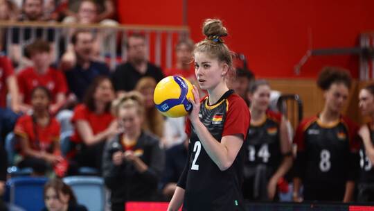 Volleyball Frauen: Deutschland - Rumänien Volleyball Frauen: Deutschland - Rumänien