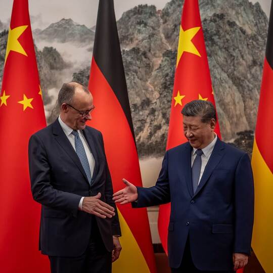 Bundeskanzler Friedrich Merz besucht China