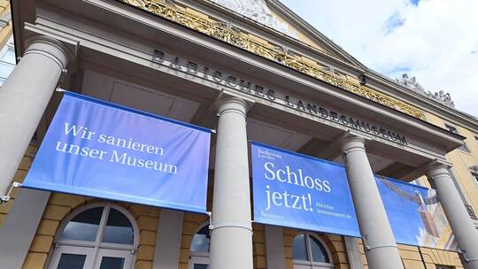 Stand der Sanierung Badisches Landesmuseum Stand der Sanierung Badisches Landesmuseum