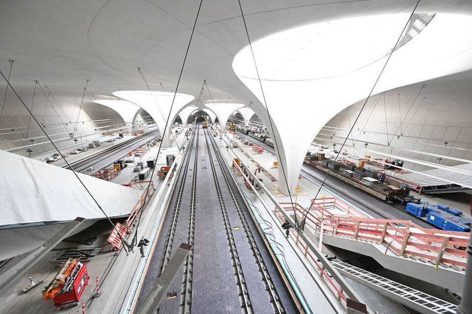 Baustelle Stuttgart 21 Tiefbahnhof Baustelle Stuttgart 21 Tiefbahnhof