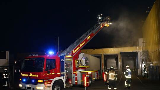 Brand in Dönerfabrik