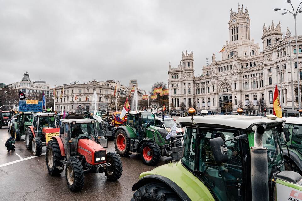 Bauernprotest in Spanien