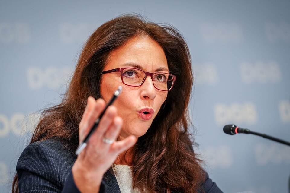 DGB-Chefin Yasmin Fahimi