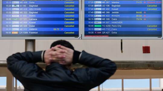 Reisende gestrandet Reisende gestrandet