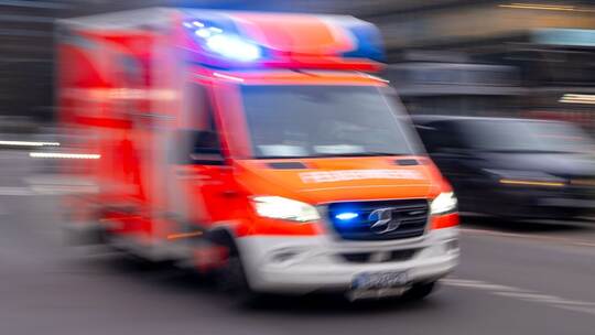 Krankenwagen im Einsatz