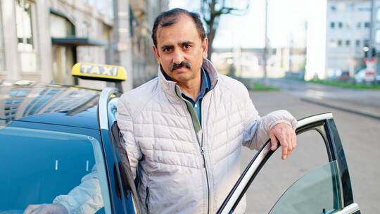 Taxifahrer Muhammad A. Taxifahrer Muhammad A.