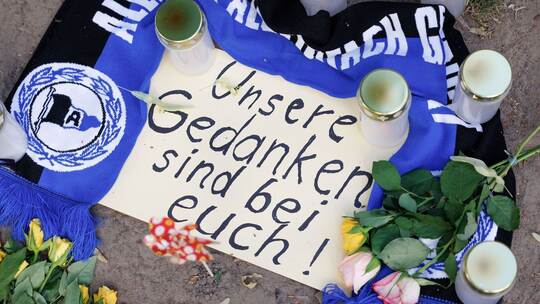 Nach Angriff in Bielefeld - Gedenken Nach Angriff in Bielefeld - Gedenken