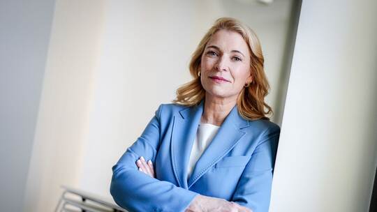 Bahnchefin Evelyn Palla