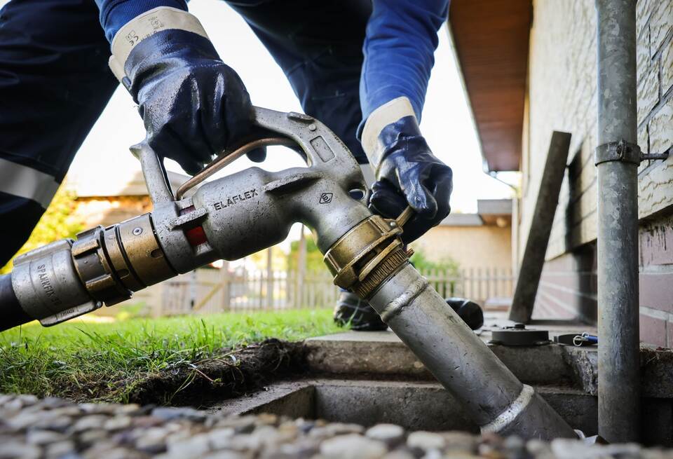 Heizöllieferung an ein Einfamilienhaus Heizöllieferung an ein Einfamilienhaus