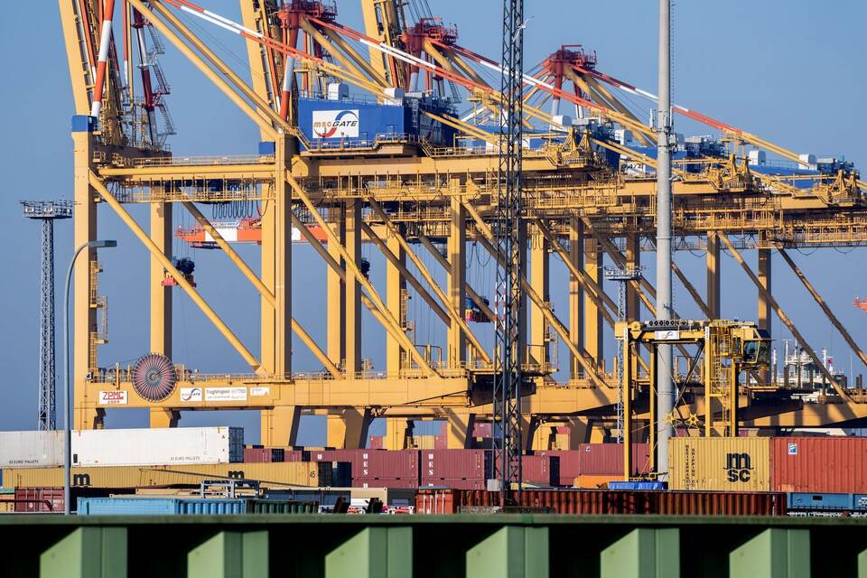 Containerterminal MSC Gate in Bremerhaven Containerterminal MSC Gate in Bremerhaven