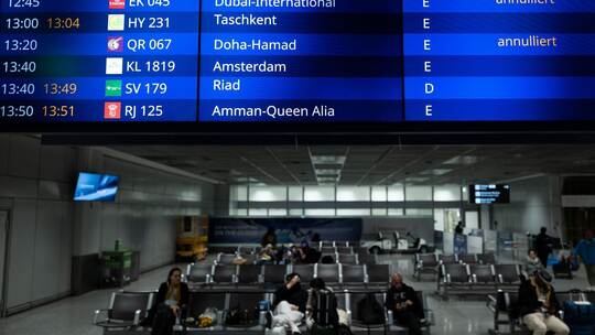 Iran-Krieg - Flughafen Frankfurt