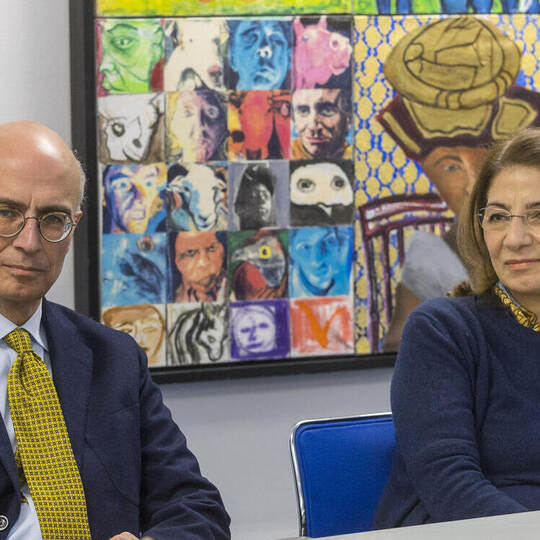 Interview Afseneh Soruri und Afshin Fayazi