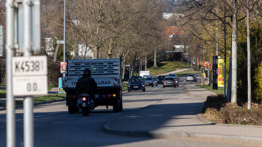Birkenfeld Sperrung Alte Pforzheimer Straße