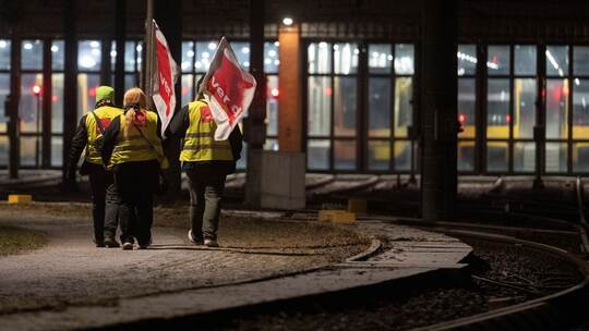 Verdi-Warnstreiks im Nahverkehr – Baden-Württemberg