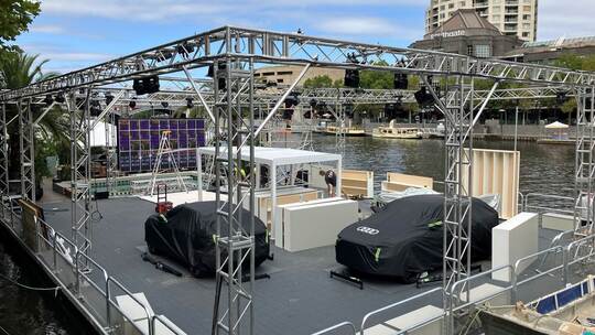 Restaurantschiff Formel-1-Team Audi Restaurantschiff Formel-1-Team Audi