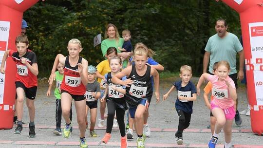 Laufen ist für alle da: Das zeigt sowohl der Keibel-Kids-Lauf in Huchenfeld ...Archivfoto: Michael Ripberger