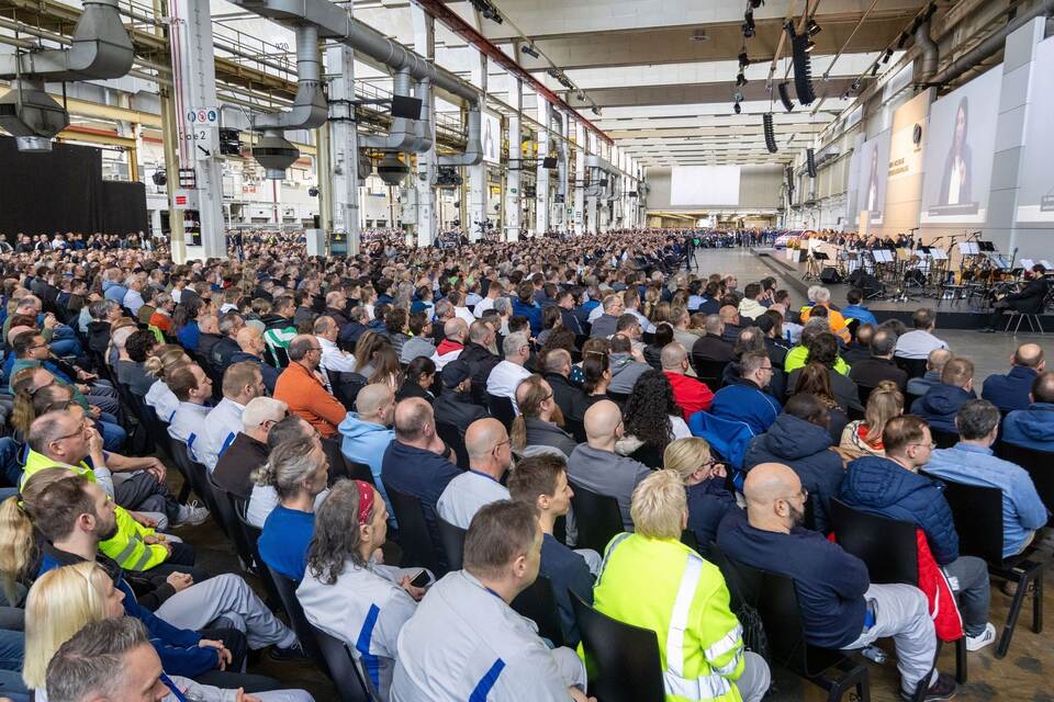 VW-Betriebsversammlung in Wolfsburg