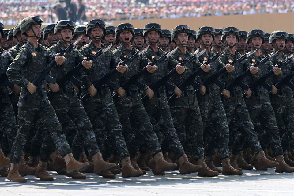 Militärparade in Peking